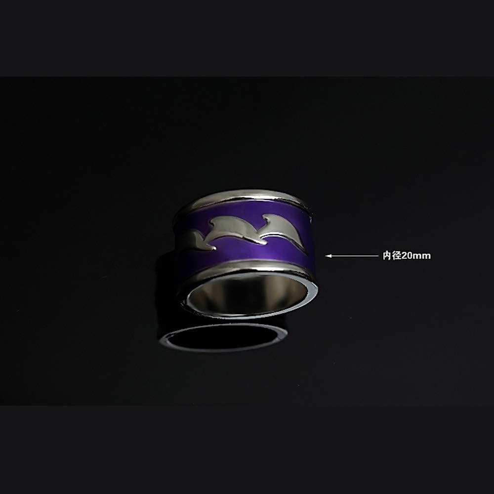 Gran maestro del cultivo demoníaco Jiangcheng Zidian Anillo Modelo Figura de Acción Arte Juguetes Colección Regalo