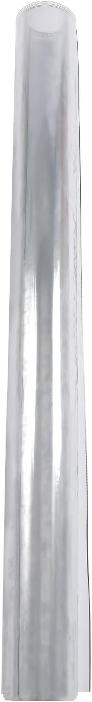 Titunjian Protector transparente para mesa, 0.079in de grosor, tapete de PVC impermeable, protección superior de mesa para cocina, café, tocador (42