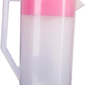 HAKIDZEL Jarra de plástico para zumo de fruta, para bebidas y jugos, jarra de agua con tapa, jarra de agua de 1 galón con tapa, jarra de agua con HAKIDZEL Jarra de plástico para zumo de fruta, para bebidas y jugos, jarra de agua con tapa, jarra de agua de 1 galón con tapa, jarra de agua con