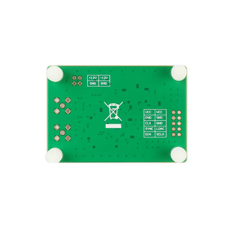 DAC8563 Módulo de adquisición de datos DAC Salida bipolar única más o menos 10 V Amplitud de señal amplificador de deriva de 16 bits Suite
