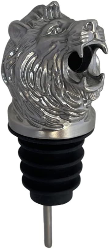 SHEP AERADOR ANIMAL  TOPPER DE BOTELLA DE VINO  BOTELLA DE LICORES  REGALO PARA AMIGOS, FAMILIA  LEÓN  LEO