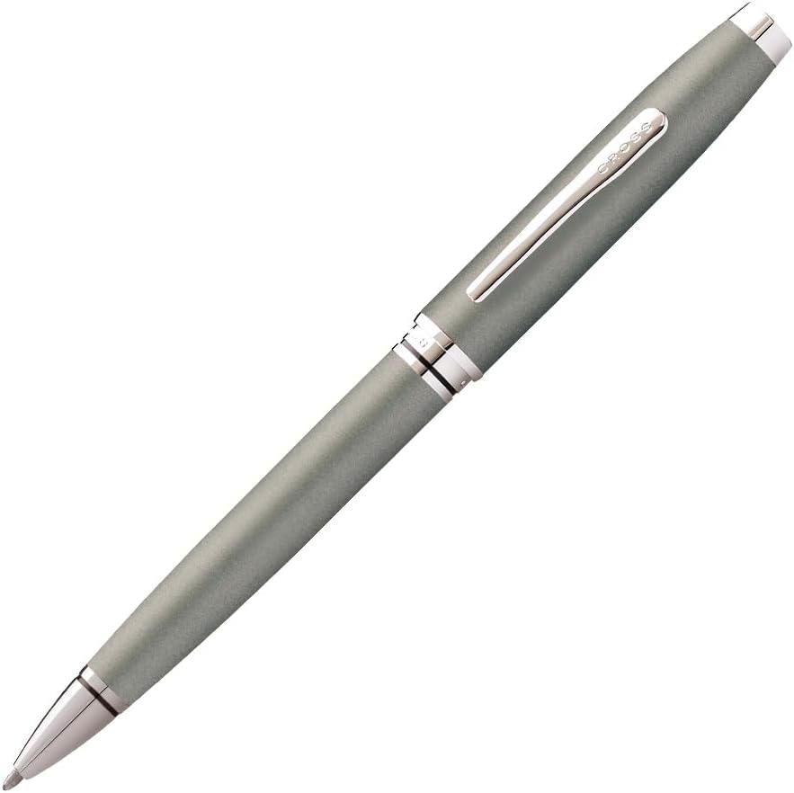 Cross Bolígrafo Distinguished Classic II Silhouette Coventry Gris Gunmetal y Citas extremadamente pulidas. Todo el encanto de un bolígrafo Cross de