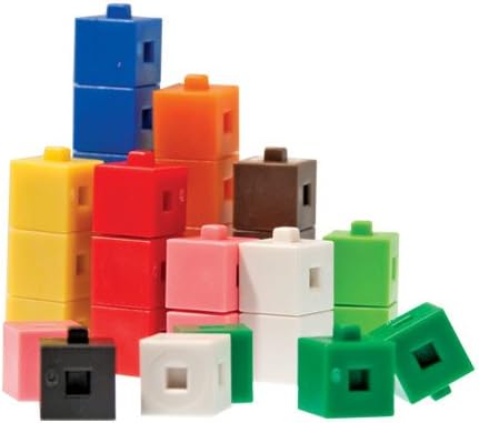 EAI Education Cubos Centímetros Enclavados Juego de 1000