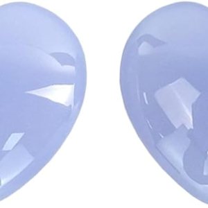 2 piedras de corazón grandes de 1.181 in, calcedonia azul en forma de corazón, cristales curativos pulidos de jade azul real, reiki, equilibrio 2 piedras de corazón grandes de 1.181 in, calcedonia azul en forma de corazón, cristales curativos pulidos de jade azul real, reiki, equilibrio