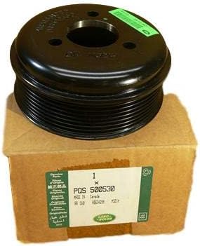 GENUINE LAND ROVER POLEA DE CORREA DE ACCIONAMIENTO RANGE ROVER 06-12 LR3 RANGE ROVER SPORT 05-13 PQS500530 NUEVO