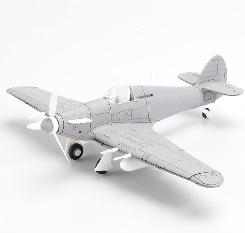 ViiKONDO 148 WWII UK Hurricane Fighter British Aircraft Militar Warplane Modelo Kit de construcción DIY Asamblea Jet Toy Avión (01)