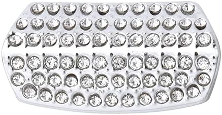 1797 Accesorios para Volkswagen VW Jetta Passat Tiguan e-Golf Atlas Arteon Brillante Volante U Forma Cubierta Trim Partes Adhesivo Cristal Plata