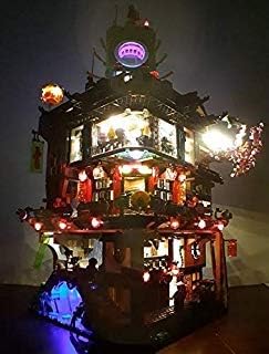 Kit de iluminación para 70620 compatible con el modelo Lego Ninjago City (juego Lego no incluido)