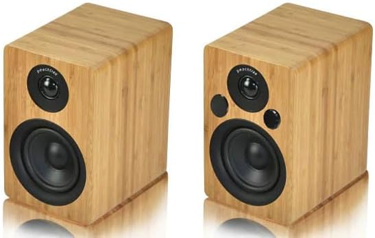 Peachtree Audio Altavoces alimentados M24 (par) (bambú real)