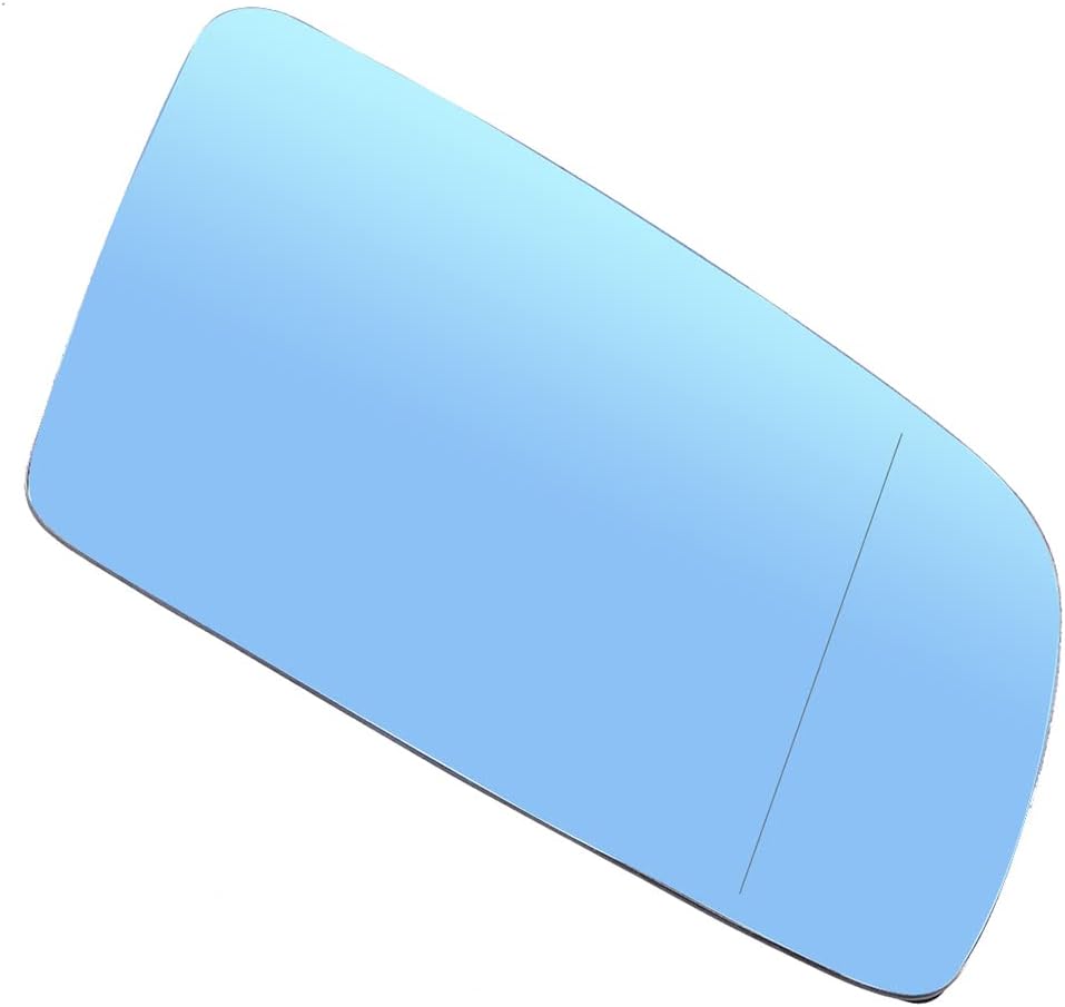 Espejo retrovisor LHRH con calefacción, cristal blancoazul, compatible con BMW Serie 5 E60 520d 520i 523li 525li 530li 2004 2005 2006 2007