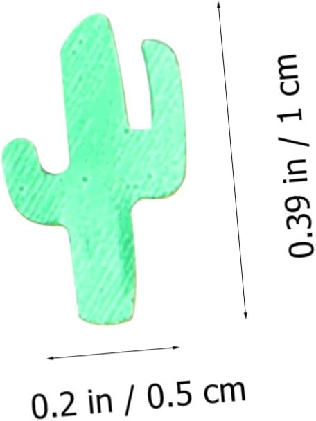 SEWACC 5 decoraciones de confeti de cactus para fiesta, decoración de verano, decoraciones de boda para ceremonia, fiesta de cactus, confeti,