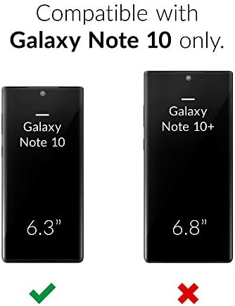 Crave Note 10 Funda, Dual Guard Protection Series Funda para Samsung Galaxy Note 10 – Verde bosque