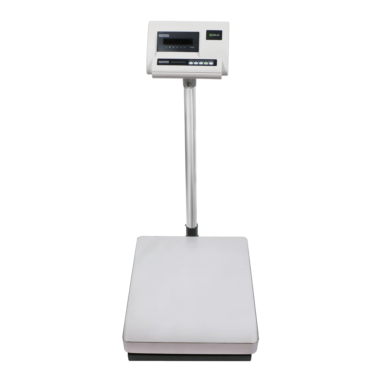 U.S. Solid Báscula de banco 240 lb x 0.002 lb de acero inoxidable, paquete postal, báscula de envío, balanza digital de plataforma de banco con