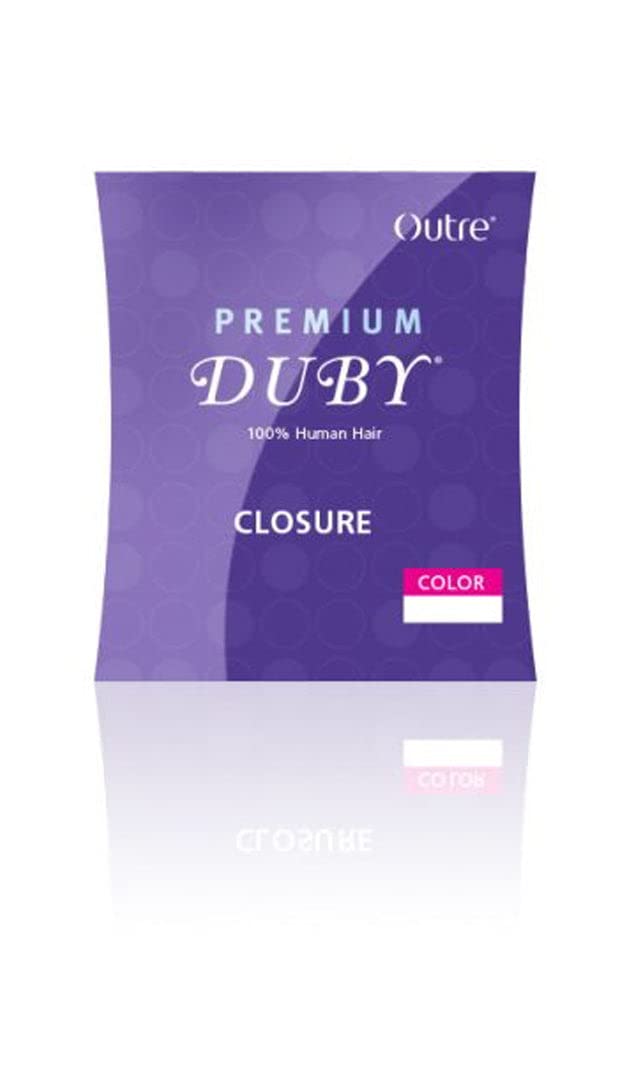 Outre Cierre de cabello humano premium Duby-1
