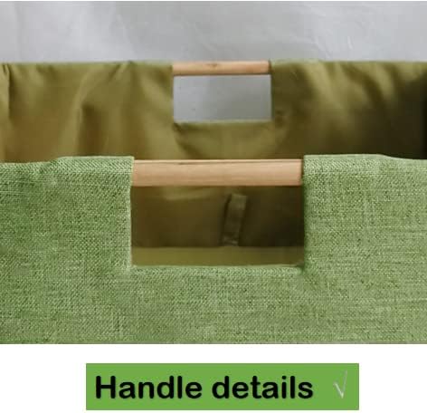 Contenedor de almacenamiento para estantes, cestas rectangulares para armario, caja plegable con asas, color gris, cajas de almacenamiento para