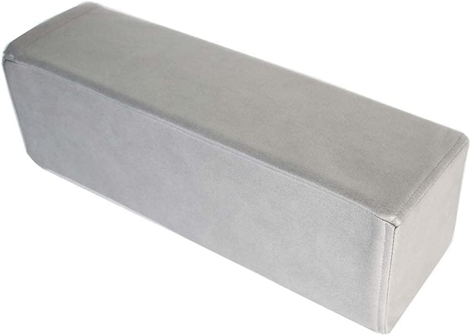 YURRO Cojín para reposabrazos de sofá cama, Funda impermeable de cuero PU, Almohada de soporte para sofá grueso, Relleno de huecos de cojín de