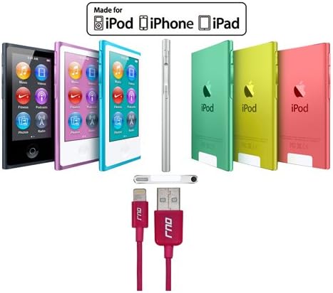RND Cable Lightning a USB de 1.5 pies certificado por Apple para iPhone (Xs, XS Max, XR, X, 8, 8 Plus, 7, 7 Plus, 6, 6 Plus, 6S, 6S Plus) iPad (Pro,