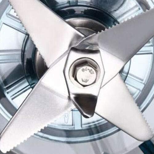 Loyalheartdy Máquina de la licuadora de la cuchilla del acero inoxidable de 1,03 galones para los batidos, el hielo y la fruta congelada