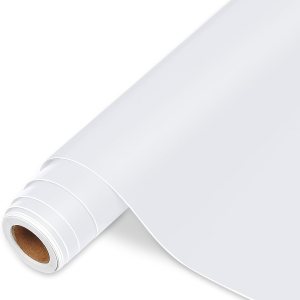 IModeur Vinilo permanente blanco mate para Cricut, rollo de vinilo adhesivo permanente de 12 pulgadas x 12 pies, paquete de vinilo para manualidades IModeur Vinilo permanente blanco mate para Cricut, rollo de vinilo adhesivo permanente de 12 pulgadas x 12 pies, paquete de vinilo para manualidades