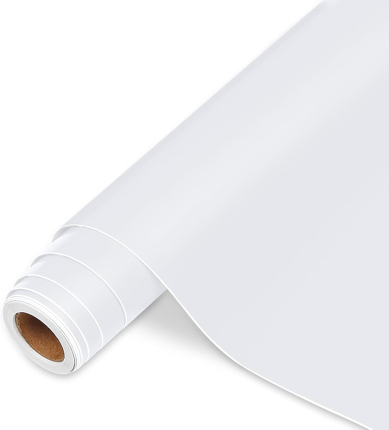 IModeur Vinilo permanente blanco mate para Cricut, rollo de vinilo adhesivo permanente de 12 pulgadas x 12 pies, paquete de vinilo para manualidades