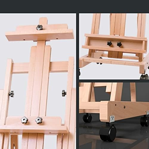 Caballete plegable para mesa de dibujo, caballete de pintura, multifuncional, pintura al óleo, lienzo para artista, caballete de madera para