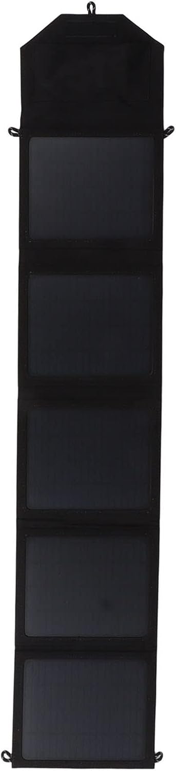 Panel solar plegable 50 W al aire libre camping plegable bolsa USB senderismo coche batería banco cargador negro silicio monocristalino para kit 12