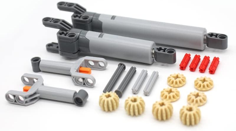 Kit de bomba hidráulica de 22 piezas para piezas técnicas compatibles con piezas técnicas convencionales, kit hidráulico técnico de engranajes y