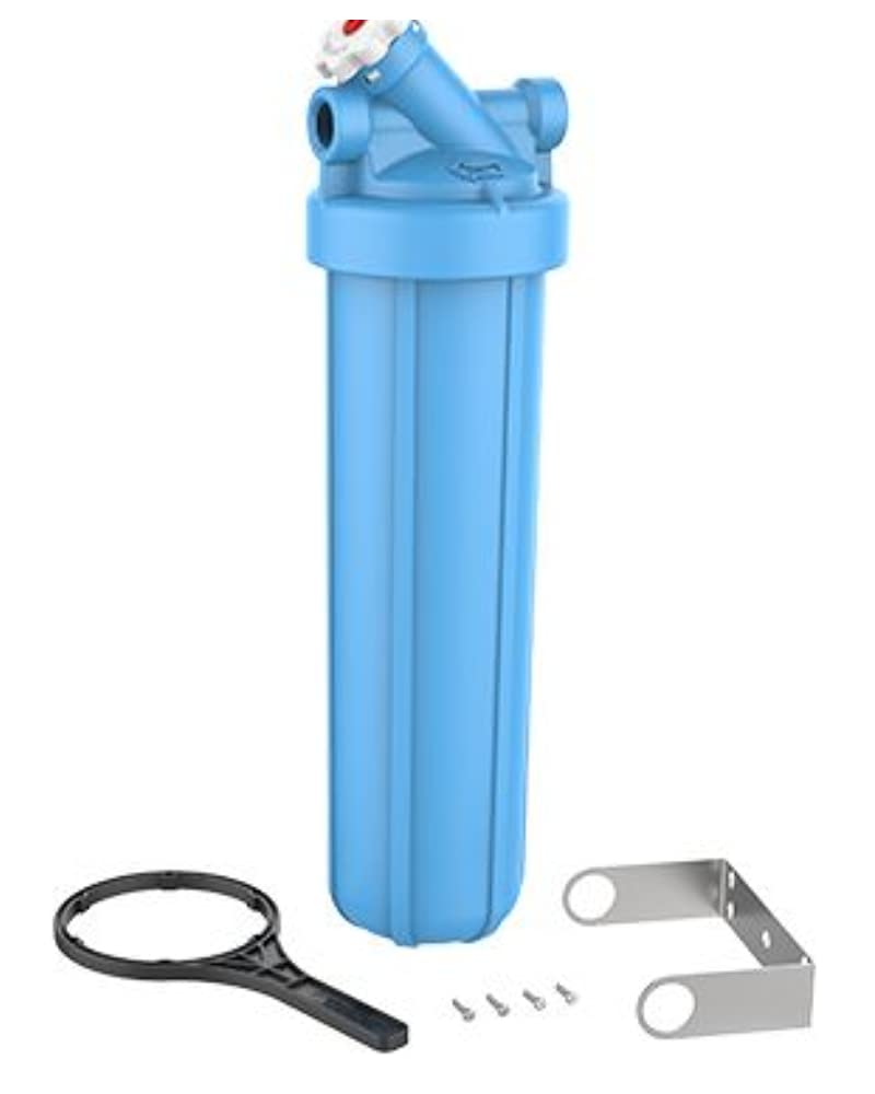 Pentair OMNIFilter BF55 – Carcasa para filtro, carcasa de filtración de agua de alta calidad de 20 pulgadas para toda la casa con bypass integrado,