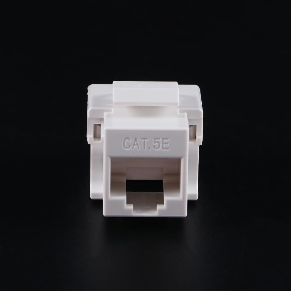 Conector RJ45 para AMP sin herramientas Cable Ethernet Enchufe Adaptador de cable de salida de computadora CAT5E UTP Enchufe de información