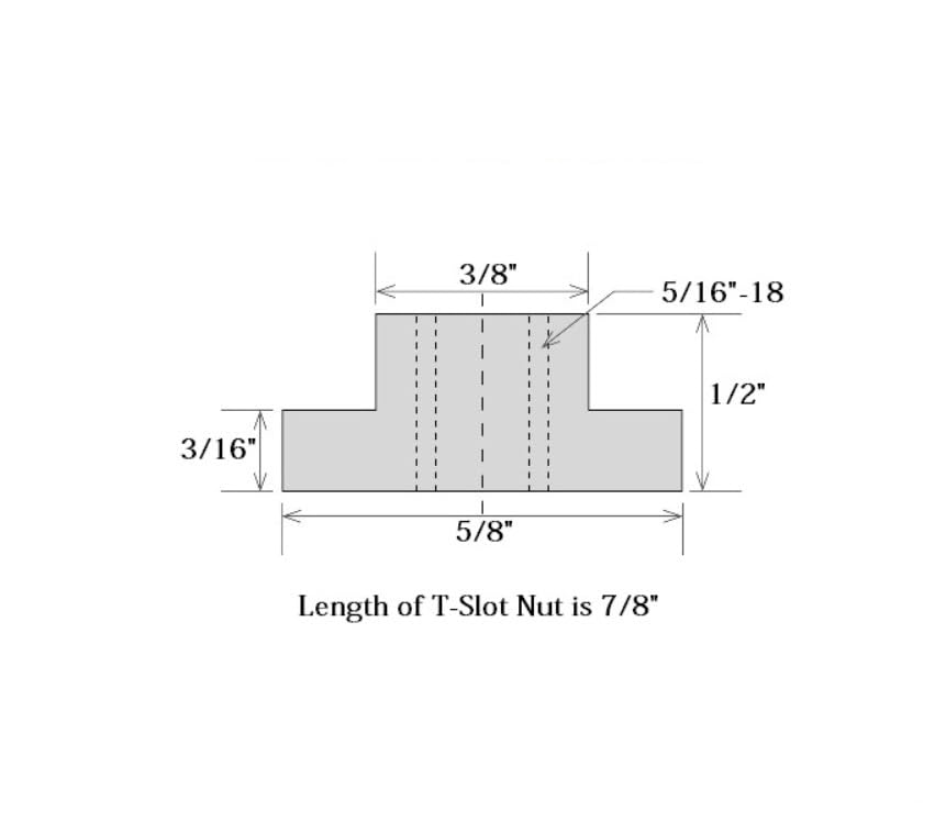 HHIP 3900-0001 Kit de sujeción de 58 piezas (ranura en T de 58 pulgadas) Tamaño de perno 12-13