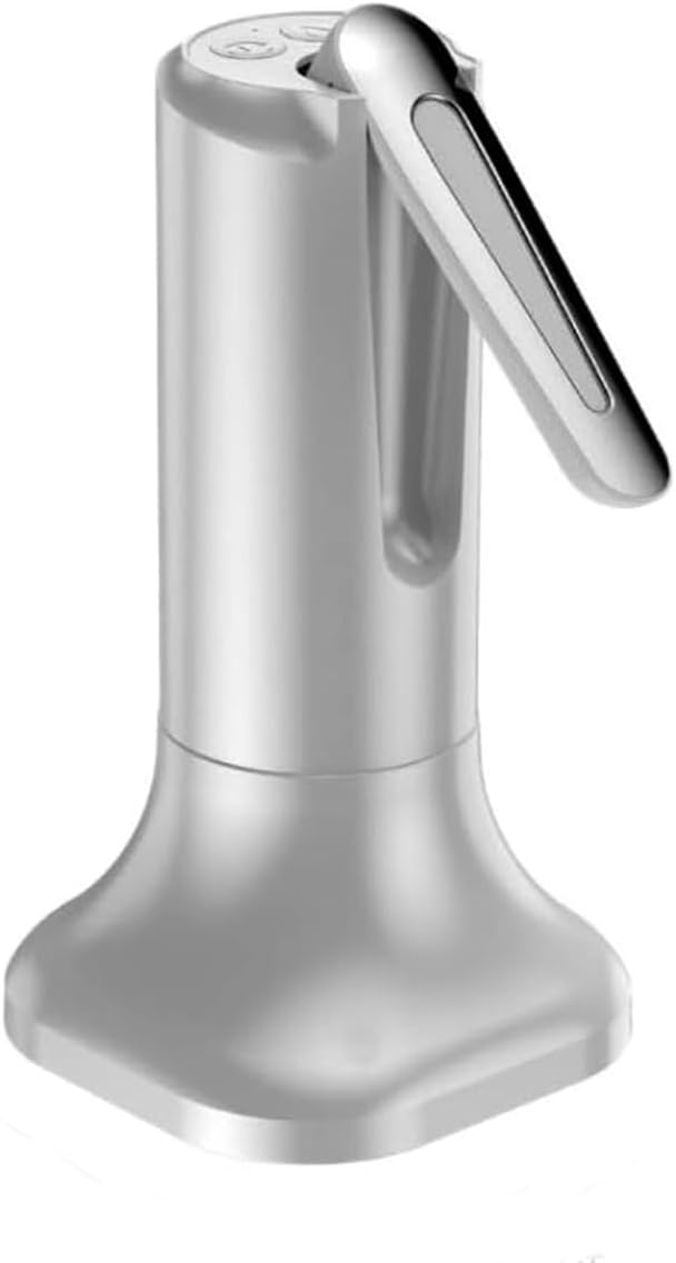 Dispensador de agua para botella de 5 galones, bomba de agua portátil universal automática y plegable, bomba de agua potable eléctrica de 1200 mAh,