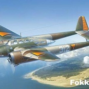 Mikro Mir 72-017 – 172 – Fokker G.1A Scale Plastic Maqueta kit Aeronave Mikro Mir 72-017 – 172 – Fokker G.1A Scale Plastic Maqueta kit Aeronave