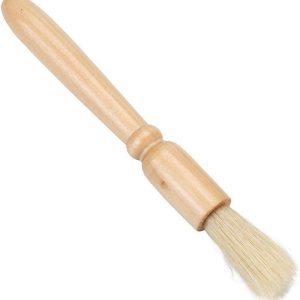 Cepillo de limpieza para molinillo de café + cepillo de café, mango de madera y cerdas naturales Cepillo de limpieza para molinillo de café + cepillo de café, mango de madera y cerdas naturales