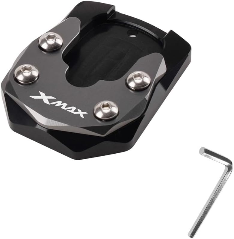 Almohadilla lateral para motocicleta, accesorios de motocicleta, soporte lateral, extensión ampliadora, soporte lateral para Y&AMAHA Xmax X-MAX 125