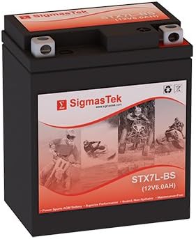 Batería de motocicleta YTX7L-BS (reemplazo)