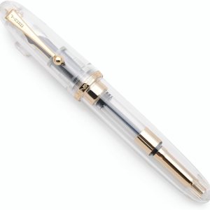 JINHAO 9019 – Pluma estilográfica Dadao Series con convertidor de tinta de alta capacidad (transparente, punta mediana de 0.028 in) JINHAO 9019 – Pluma estilográfica Dadao Series con convertidor de tinta de alta capacidad (transparente, punta mediana de 0.028 in)