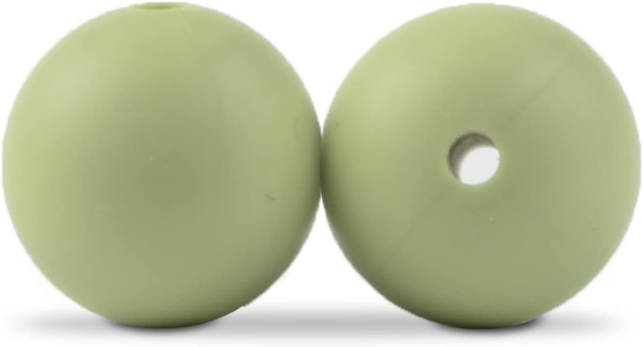 Cuentas de silicona  100 cuentas redondas de 0.354in, kits de manualidades para adultos, kit de fabricación de joyas, cuentas multicolor para