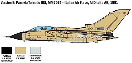 Italeri 2783S-148 Tornado Size 1IDS-Gulf War, Modelo, Unlackiert