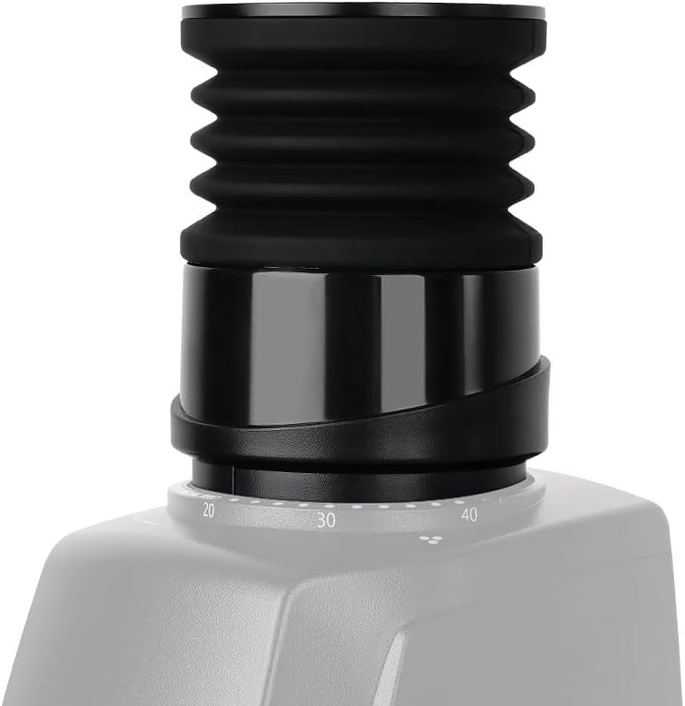 Molinillo de café de dosis única, compatible con Baratza Encore Molinillo de café de silicona con tapa mental para soplar granos de café residuales,
