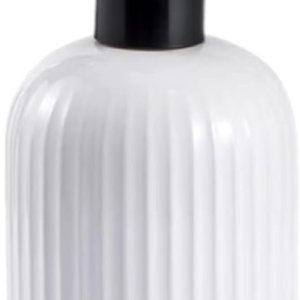 Dispensador de loción de cerámica, dispensador de jabón para baño, cocina, lavandería o dormitorio, botella de loción corporal o de manos. Botella Dispensador de loción de cerámica, dispensador de jabón para baño, cocina, lavandería o dormitorio, botella de loción corporal o de manos. Botella