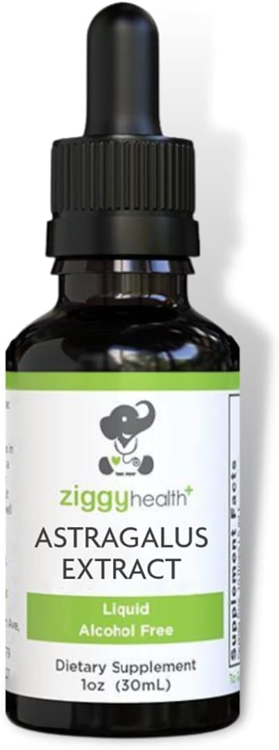 Ziggy Health – Gotas de tintura líquida con extracto de raíz de astrágalo, mezcla de hierbas, apoyo inmunológico, salud corporal, vegano, sin