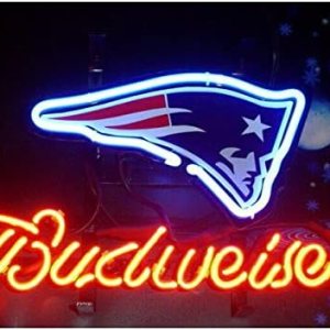 Queen Sense 14″x10″ Patriots Neon Sign Light Man Cave Bar Pub Beer Gift Neon Lamp A114BNEP Queen Sense 14″x10″ Patriots Neon Sign Light Man Cave Bar Pub Beer Gift Neon Lamp A114BNEP