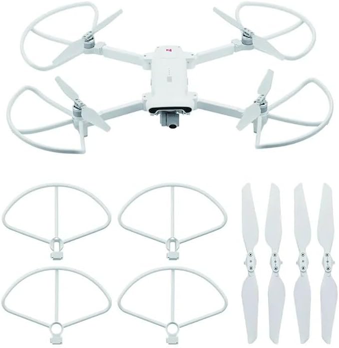 Propellers Protector de hélice para FIMI X8SE 2020, protector de anillo protector de parachoques, accesorios para drones (color rojo