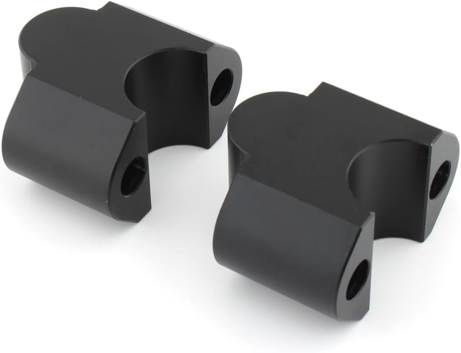 MIP Par Manillar Elevador Manillar Barra Elevador Abrazadera Respaldos Adaptadores de altura para Kawasaki Versys 650 KLE650 2013-2021