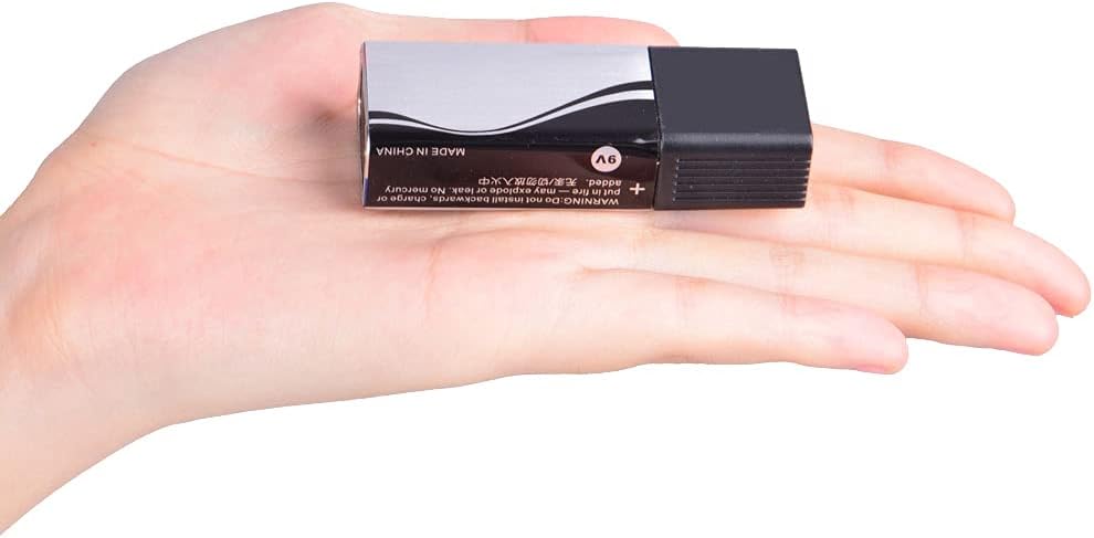 LIXADA Linterna de mano LED súper brillante, mini linterna de mano LED, linterna de mano con batería para acampar al aire libre, senderismo, caza,