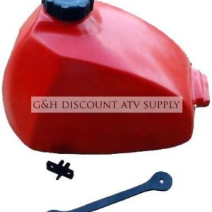 Wide Open Depósito de combustible de plástico para Honda ATC 90 1973-1978 y Honda ATC 110 1979-1982 Wide Open Depósito de combustible de plástico para Honda ATC 90 1973-1978 y Honda ATC 110 1979-1982
