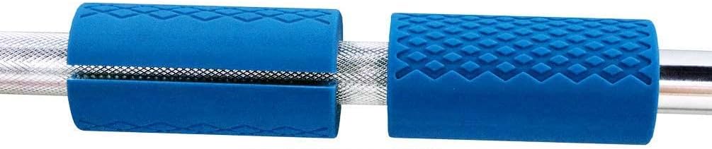 IADUMO Barbell Grips – Adaptador de brazo grueso para mancuernas con goma de silicona de alta densidad, agarres de barra para levantamiento de