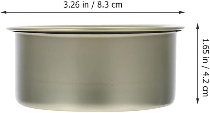 Luxshiny Cali – 12 latas autosellables con tapa a presión, contenedor de alimentos rellenable, redondo, vacío, latas de atún para pescado, dulces,