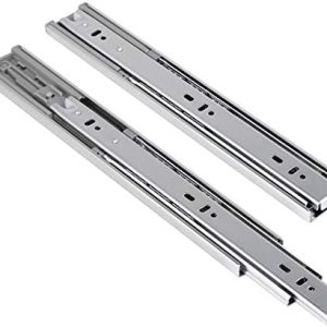 Knobonly Deslizadores de cajones resistentes de cierre suave de 16 pulgadas, 8 pares de rieles de cajón deslizantes de rodamientos de bolas de Knobonly Deslizadores de cajones resistentes de cierre suave de 16 pulgadas, 8 pares de rieles de cajón deslizantes de rodamientos de bolas de