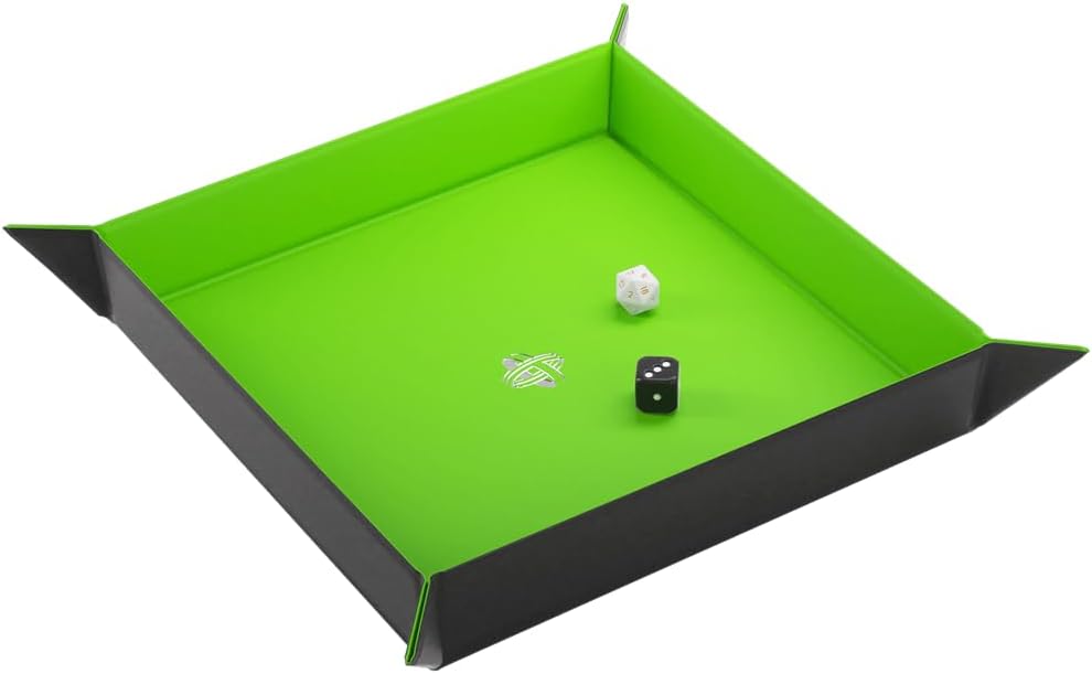 Bandeja magnética para dados – Toma el control de tu rollo! Bandeja de dados compacta y versátil para juegos de mesa y juegos de mesa, forma